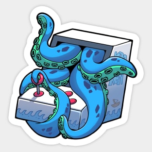 STICKER GAME KRAKEN ARCADE MACHINE Sticker